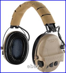 Safariland TCI Liberator Hearing Protection with Adaptive TCI-LIBHP-2.0-FDE