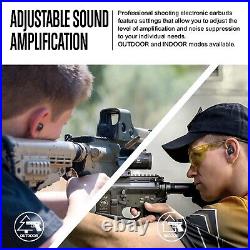 Shooting Ear Protection Ear Plugs, Hearing Protection Earbuds Electronic Shoo