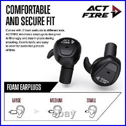 Shooting Ear Protection Ear Plugs, Hearing Protection Earbuds Electronic Shoo