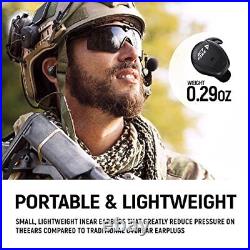 Shooting Ear Protection NRR 22dB Hearing Protection Earbuds Electronic In-ear