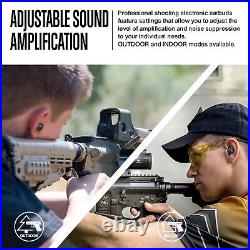 Shooting Ear Protection NRR 26dB Hearing Protection Earbuds Electronic Shooti