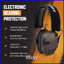 Slim Shooter Electronic Hunting Folding Hearing Protection Earmuffs