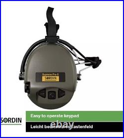 Sordin Supreme Pro-X Ear Defenders for Hunting & Shooting 76302-X-S