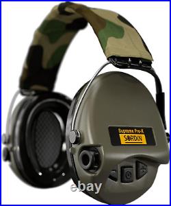 Sordin Supreme Pro-X Ear Defenders for Hunting & Shooting Active & Electronic