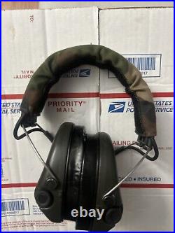 Sordin Supreme Pro-X SFA Active Shooting Earmuff High Noise Reduction Green