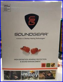 Soundgear Instant Digital Shooting Earplugs-Amplify Hearing, Suppress Gun Noise