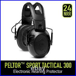 Sport Tactical 300 Smart Electronic Hearing Protector, Bluetooth Wireless Ear