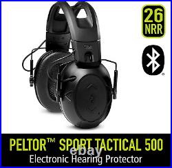 Sport Tactical 500 Smart Electronic Hearing Protector with Bluetooth W