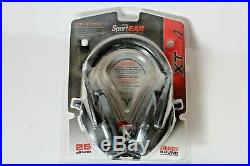 SportEAR XT4 Quad Mic Electronic Shooting Earmuffs Hearing Protection NIB