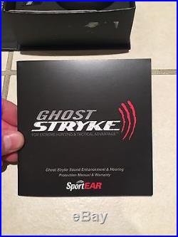 SportEar Ghost Stryke Black NEW