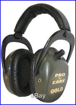 Stalker Gold Electronic Hearing Protection and Amplification Earmuffs NRR 25 Gre
