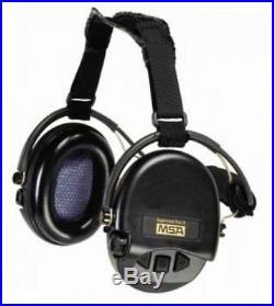 Supreme pro x with black cups neckband electronic earmuff equipped with
