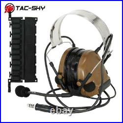 TAC-SKY COMTAC III silicone earmuffs hunting shooting noise tactical headset