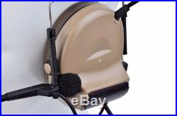 TMC Electronic Hearing Protection Earmuffs Communication Headset Peltor Comtac