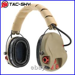 TS M300 Tactical Headset Noise-canceling Electronic Shooting Earmuff for Airsoft