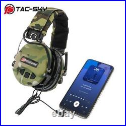 TS TAC-SKY Tactical Headset Electronic Hearing Protection Shooting IPSC Edition