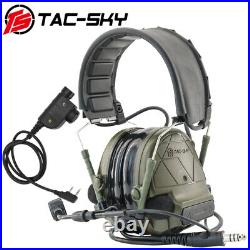 TS TAC-SKY Tactical Headset Electronic TSC5 Pro Hearing Protection for Airsoft