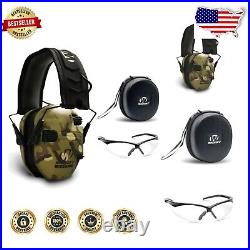 Ultimate Razor Slim Electronic Muffs with HD Speakers & Hearing Protection Gear