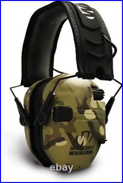 Ultimate Razor Slim Electronic Muffs with HD Speakers & Hearing Protection Gear