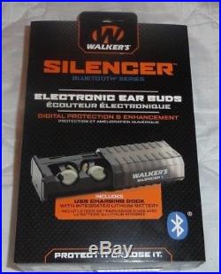 WALKER'S ELECTRONIC Silencer EAR BUDS BLUETOOTH GWP-SLCR-BT