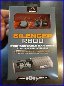 WALKER'S ELECTRONIC Silencer R600 RECHARGEABLE EAR BUDS GWP SLCRRC