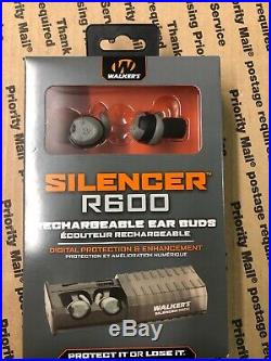 WALKER'S ELECTRONIC Silencer R600 RECHARGEABLE EAR BUDS GWP SLCRRC