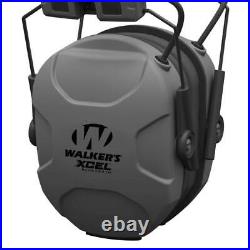 WALKER'S XCEL Digital Electronic Muff-26dB NRR Noise Protection Sound Enhance