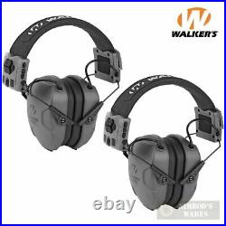 WALKER's Xcel 500BT EAR MUFFS 2-PACK Digital Voice Clarity & Bluetooth 26dB