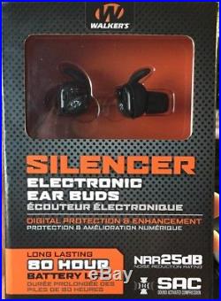 WALKERS SILENCER ELECTRONIC EAR BUDS GWP-SLCR In-ear