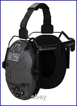 Walker's Firemax Behind-the-Neck Hearing Protection Black GWP-DFM-BTN