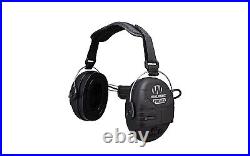 Walker's Firemax Bluetooth Electronic Earmuff With USB-C Charging Cable Black