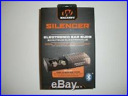Walker's GWP-SLCR-BT Silencer Electronic Ear Buds with Bluetooth