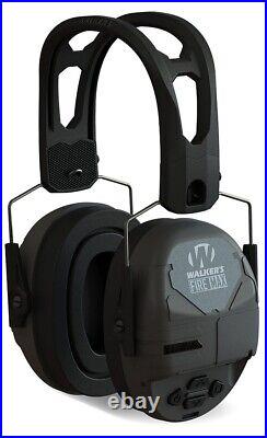 Walker's Game Ear GWP-DFM Firemax Electronic Digital Black Earmuff