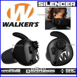 Walker's Razor Silencer Earbud Pair Shooting Range Earbuds NRR 25db GWP-SLCR