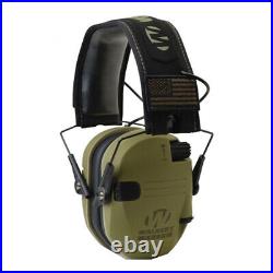Walker's Razor Slim Electronic Hearing Protection BUNDLE, Green Patriot, 2 Pack