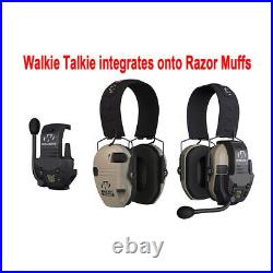 Walker's Razor Slim Electronic Muff (Black Patriot, 2-Pack) with Accessory Bundle