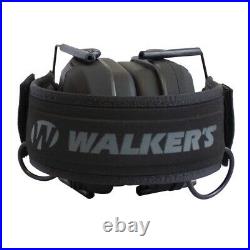 Walker's Razor Slim Folding Protection Shooting Ear Muffs, Punisher (2 Pack)