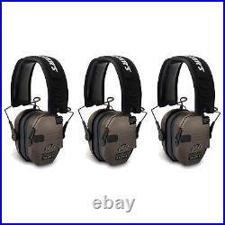 Walker's Razor Slim Shooter Electronic Folding Hearing Protective Muffs (3 Pack)