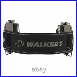 Walker's Razor Slim Shooter Electronic Protection Earmuffs, Tan Patriot (4 Pack)