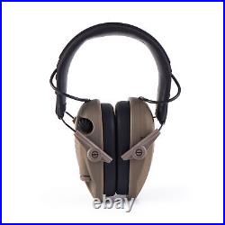 Walker's Razor Slim Shooter Folding Hearing Protection Earmuff, Black (4 Pack)