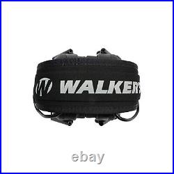 Walker's Razor Slim Shooter Hearing Protection Earmuff, Black Patriot (4 Pack)