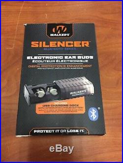 Walker's SILENCER Electronic NRR 26Decibels In-Ear Ear Buds GWP-SLCR-BT
