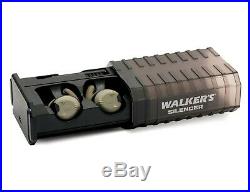 Walker's Silencer Rechargeable Electronic Ear Plugs (NRR 23dB) (Flat Dark Earth)