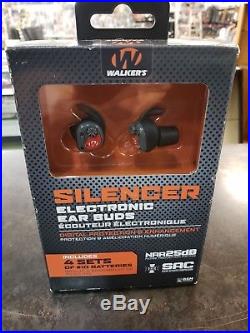 Walker's Silencer Red Earbuds Red (Cabelas Exclusive) GWP-SLCR-CAB