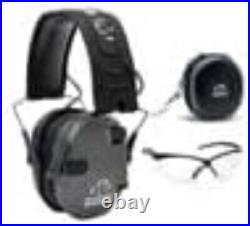 Walker's Slim Muffs Bundle Noise-Cancelling Hearing Protection & Case Included