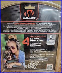 Walker's Xcel 500BT Digital Electronic Hearing Protection Grey GWP-XSEM-BT