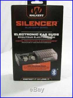 Walker's silencer bluetooth series electronic ear buds