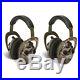 Walkers Alpha Muffs 360 Hunting 9x Hearing Enhancement Earmuffs, Camo (2 Pack)