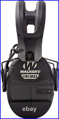 Walkers Firemax Bt Bluetooth Muff, Black, GWP-DFM-BT Protective Ear Muffs