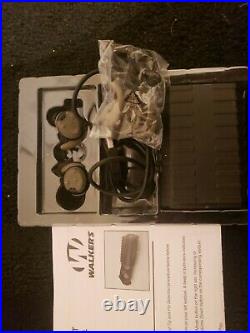 Walkers GWP-SLCRRC Rechargeable Electronic Earbuds Grey